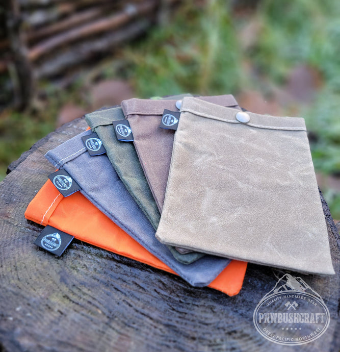 Waxes Canvas Ditty Bag By PNWBUSHCRAFT