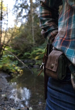 Rugged Waxed Canvas Foraging Bag, Hip Pouch by PNWBUSHCRAFT