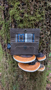 Waxed Canvas Tiny Pouch for Dice, Fire Kits or Wallet