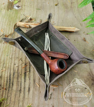 Waxed Canvas Pipe Tray By PNWBUSHCRAFT