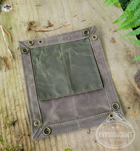 Waxed Canvas Pipe Tray By PNWBUSHCRAFT