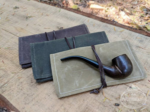 Waxed Canvas Roll Up Pouch PNWBUSHCRAFT 
