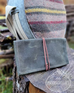 Waxed Canvas Roll Up Pouch  PNWBUSHCRAFT