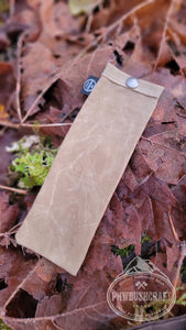 Waxed Canvas Spork Bag By PNWBUSHCRAFT