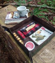 Waxed Canvas Travel Tray By PNWBUSHCRAFT