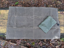 brown waxed canvas groundcloth by PNWBUSHCRAFT