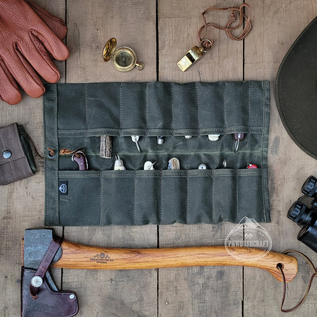 canvas rolling pouch PNWBUSHCRAFT