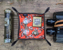 DEATH BUNNY Waxed Canvas  Travel Tray Small