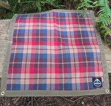 Jr Groundcloth – Waxed Canvas & Flannel Combo