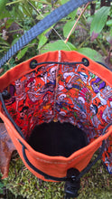 Small Bucket Bag – Orange and Skeleton Edition