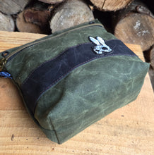 Waxed Canvas Zipper Pouch