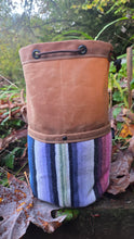 Heritage Medium Cedar Bucket Bag with 19th Century Serape Pockets