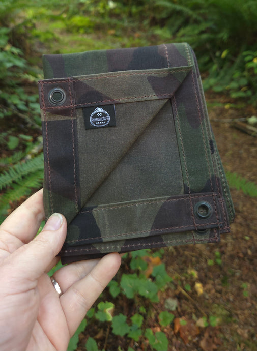 Woodland Camo Jr Groundcloth – Limited Edition