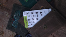 Waxed Canvas Tiny Pouch for Dice, Fire Kits or Wallets