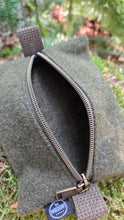 Reclaimed Army Wool Zipper Pouch