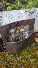 Waxed Canvas Tiny Pouch for Wallets, Dice or Firekits