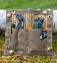 EDC Waxed Canvas Travel Tray with 100 Year Old Lining *Make it Monday*