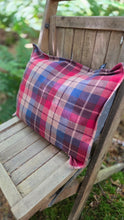 Waxed Canvas and Sturdy Flannel Pillow Bag