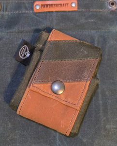Rugged Waxed Canvas Foraging Bag, Hip Pouch by PNWBUSHCRAFT