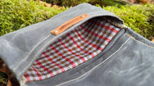 Vintage Wool Roll Up Pouch