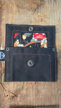 Waxed Canvas Snap Wallet