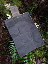 Deep Waxed Canvas Foraging Pouch – Hip Bag for Adventure