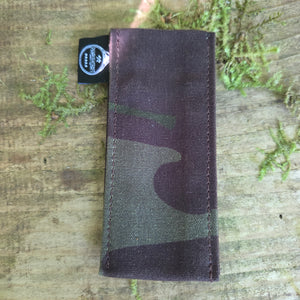 Tiny Pocketknife Bag Slip in Waxed Canvas Tall Size 3 *New Size*