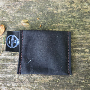 Handcrafted Waxed Canvas Coin Slips