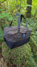 Vintage Woodland Lined Waxed Canvas Duffle