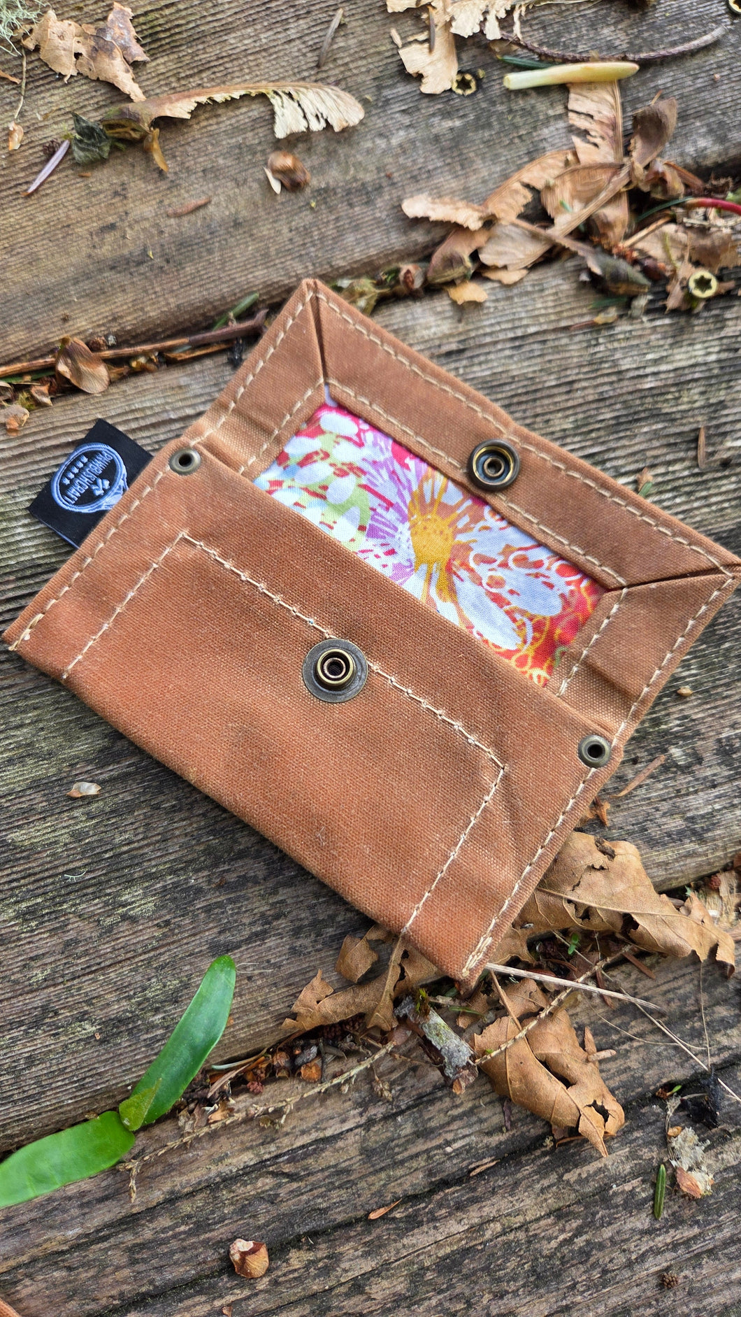 Waxed Canvas Tiny Dice Pouch
