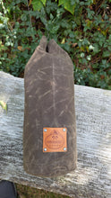 Lambswool-Lined Waxed Canvas Groundcloth with Matching Bucket Bag