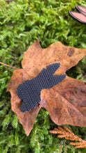 Death Bunny Leather Hook & Loop Patch | 1.5"