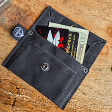 Waxed Canvas Wallet