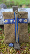 Reclaimed Army Wool Zipper Pouches