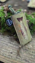 Vintage Robert Kaufman Fish Knife Slip Handmade Waxed Canvas Pocketknife Sleeve