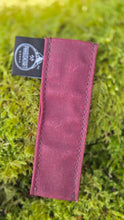 Waxed Canvas Pen Slip – Handmade EDC Pen Sleeve