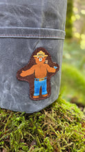 Smokey Bear Cedar Waxed Canvas Bag Bucket Bag