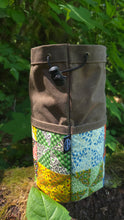 Vintage Fabric Cedar Bucket Bag