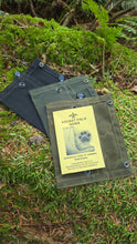 Rugged Waxed Canvas Two-Snap Pouch