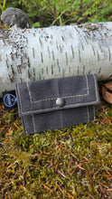 Waxed Canvas Tiny Pouch for Wallets, Dice or Firekits