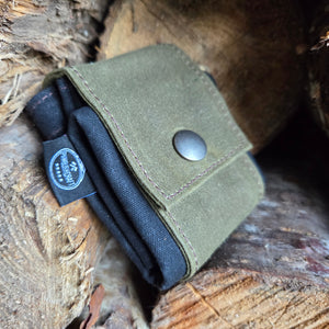 Rugged Waxed Canvas Foraging Bag, Hip Pouch by PNWBUSHCRAFT