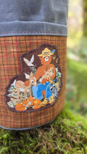Smokey Bear Cedar Waxed Canvas Bag Bucket Bag