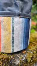 Heritage Medium Cedar Bucket Bag with 19th Century Serape Pockets