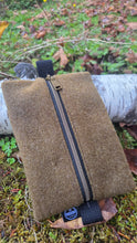 Reclaimed Army Wool Zipper Pouch
