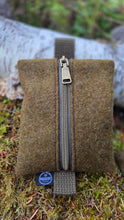 Reclaimed Army Wool Zipper Pouches