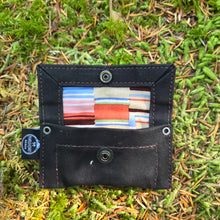 Black Waxed Canvas Tiny Pouch for Dice, Fire Kits or Wallet