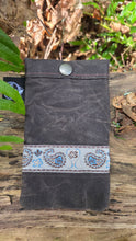 Waxed Canvas Pocket Pouch – Vintage Trim Edition