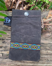 Waxed Canvas Pocket Pouch – Vintage Trim Edition