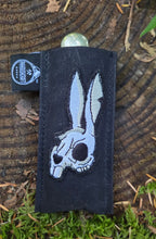 Death Bunny Waxed Canvas Pocketknife Slip Two Sizes Compact, Rugged, and Ready for Anything