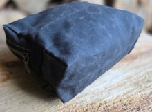 Black Waxed Canvas Grooming Bag – Built for the Trail, the Truck, and the Cabin